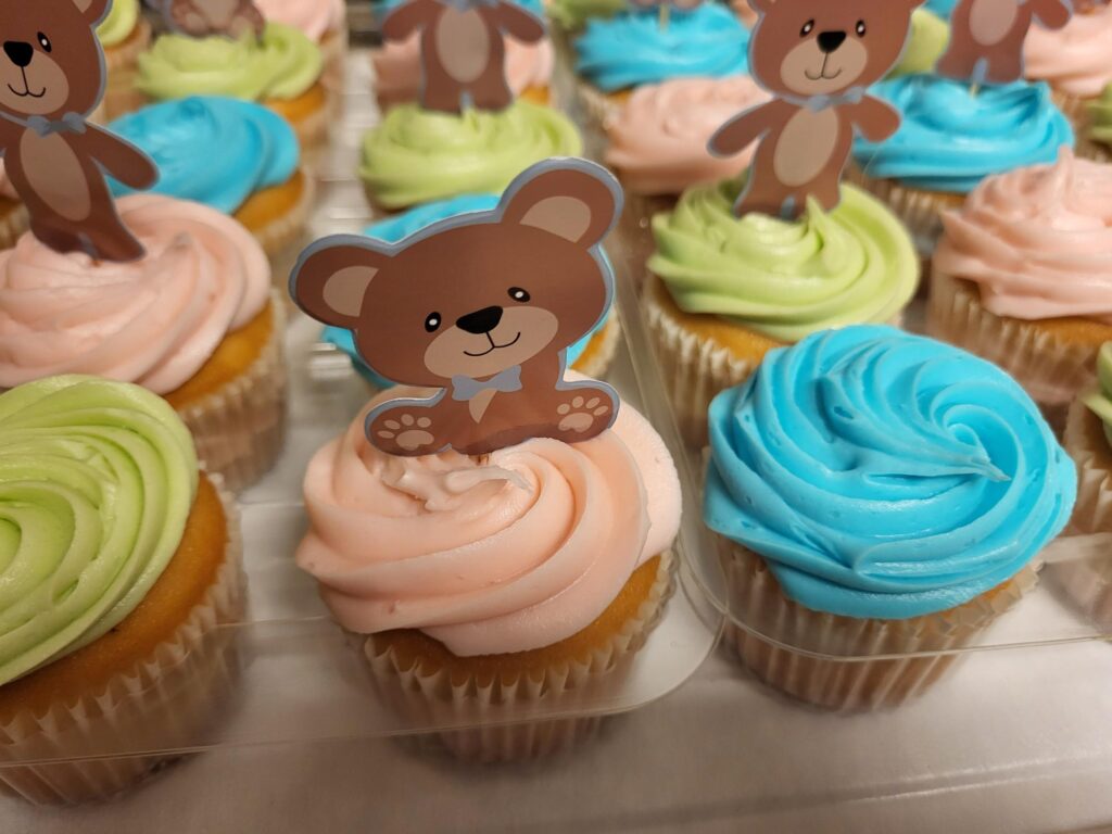 a decorated cake on a table