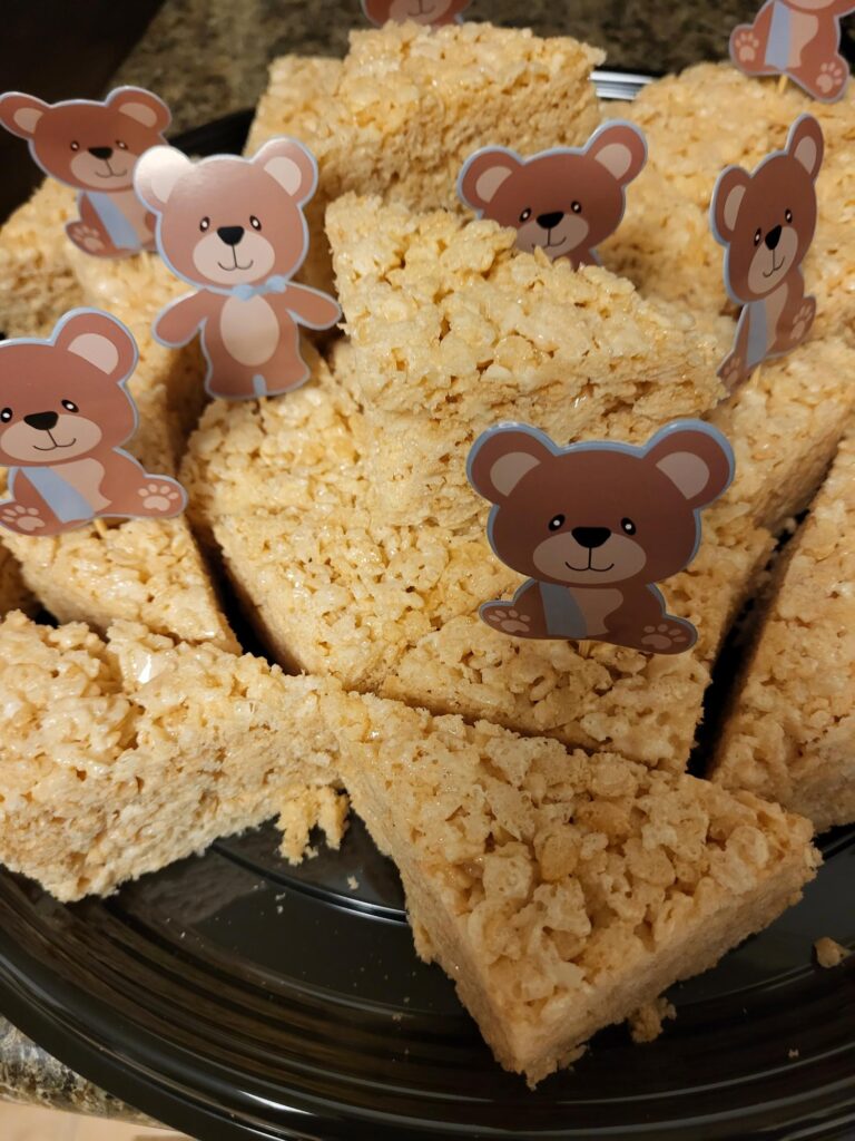 a close up of a cake