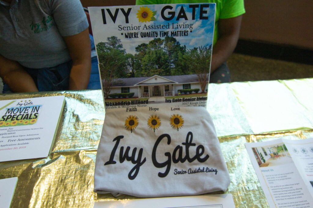 a person holding a sign